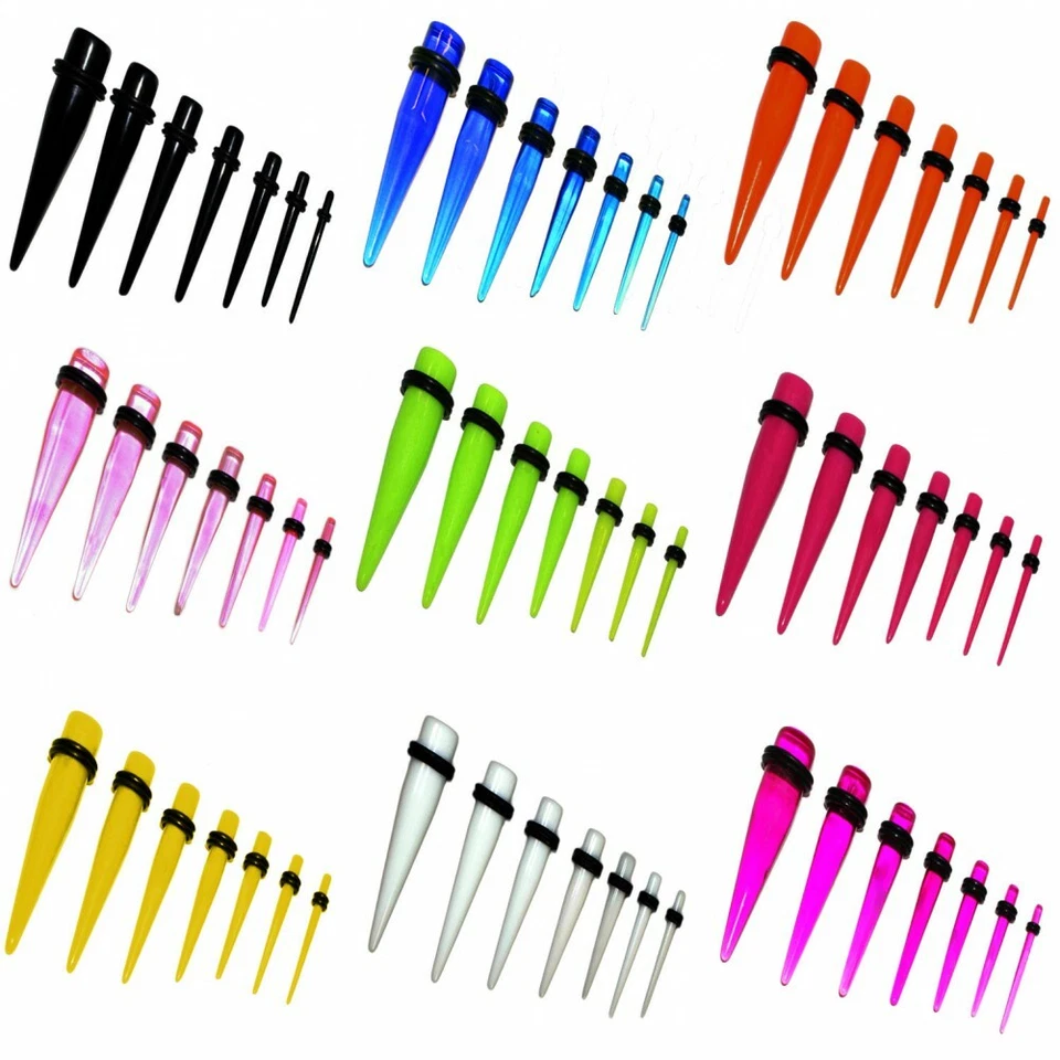 Dehnerset Dehnset Dehnstab für Tunnel Dehnungsstab Expander Acryl schöne Farben - Bild 1 von 1