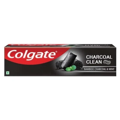 Colgate Charcoal Clean Black Gel Toothpaste, With Bamboo Charcoal 120 Gm - Image 1 of 4