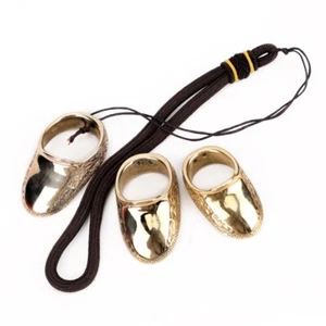 SF 18-22mm Thumb Ring Brass Finger Guard Protector Archery Bow Shooting Target - Picture 1 of 9