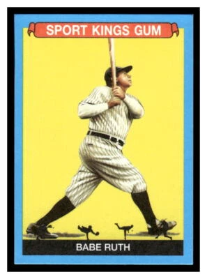 2023 Sportkings Volume 4 Blue #144 Babe Ruth - Image 1 of 2