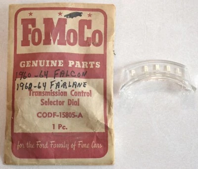 NOS 1960-1964 Ford Fairlane/Falcon PRNDL Transmission Selector Dial, 1961 1962 - Image 1 of 4