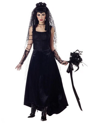 Gothic Bride Adult costume - Image 1 of 2