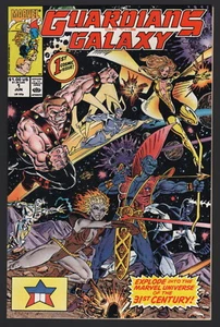 GUARDIANES DE LA GALAXIA #1, 1990, EN MUY BUEN ESTADO/NM, FIRMADO POR JIM VALENTINO - Imagen 1 de 1