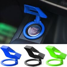 1x Blue Car Accessories Engine Start Stop Button Cover Universal Auto Decor
