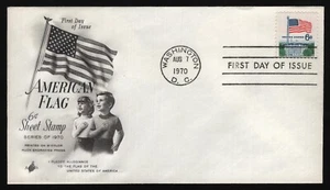 #1338D 6c Flag Over White House, Art Craft-Addressed FDC **ANY 5=FREE SHIPPING** - Picture 1 of 1