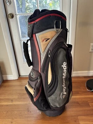 TaylorMade R7 Cart Golf Bag 5 Way Divider w/ Strap Vintage - Image 1 of 4