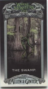 2020 Topps Allen & Ginter WHERE MONSTERS LIVE - THE SWAMP - Mini Insert #MWML-7 - Picture 1 of 1