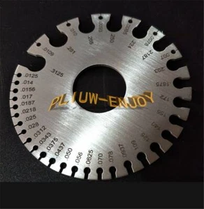 American Standard wire gauge AWG Ga General Tool BSWG 0-36# - Picture 1 of 2
