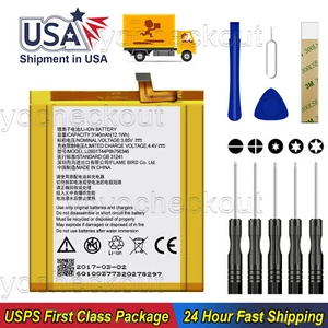 for ZTE Axon 7 A2017U Replacement Battery Li3931T44P8h756346 Adhesive Tools - Picture 1 of 5