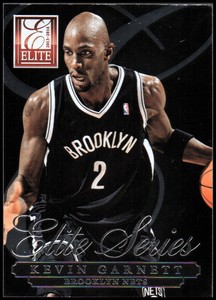 2013-14 Elite Series Inserts Brooklyn Nets Basketball Card #39 Kevin Garnett