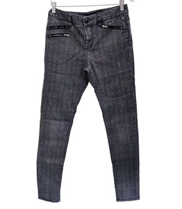 VGC size 11 fits womens size 10 Just Jeans denim jeans navy white stripe - Picture 1 of 4