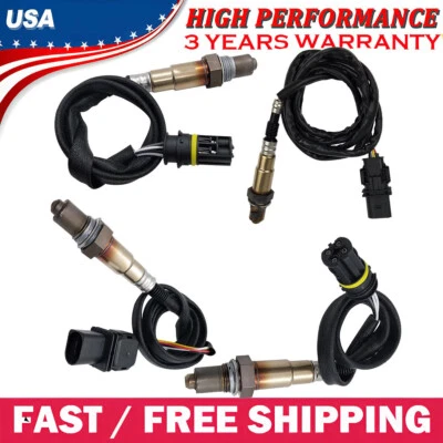 4X Oxygen Sensors for 2007 2008 2009 2010 2011 2012 BMW 328I 3.0L L6 Upper+Under - Imagem 1 de 4
