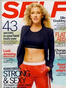 Ellie Goulding SELF Magazine Feb 2021 Cover Story + Workout Fitness Tips - Picture 1 of 2