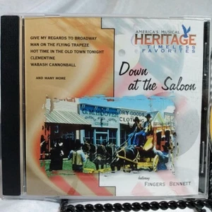 American Heritage-"Down at the saloon" (CD) Fingers Bennett  - Picture 1 of 3