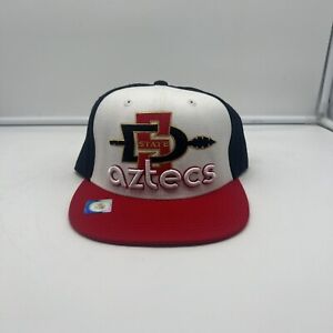 San Diego State Aztecs Signatures Collegiate Licensed Snapback Hat Brand New Tag
