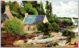 Postal lavanderas en Pont-Aven por Paul Gauguin Musee d'Orsay París - Imagen 1 de 2