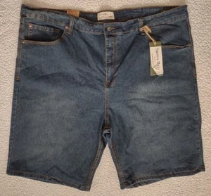 NWT Smith & Mills dark wash Cotton Blend denim shorts mens size 46 - Picture 1 of 7