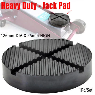 Large Rubber Pads Hydraulic Ramp Rubber Block Jacking Pad Trolley Jack Adapter