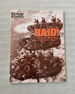 Strategy & Tactics Magazine #164 Map Unplayed Game Map Raid Commando Operations - Picture 1 of 14