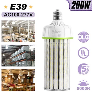 200W LED Corn Light Bulb 1000W HID Replacement Commercial Lighting for Warehouse - Picture 1 of 7