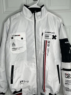 KREMLIN CYBERNETIC SERIES Bomber Jacket Space White - NOVA - Image 1 of 4