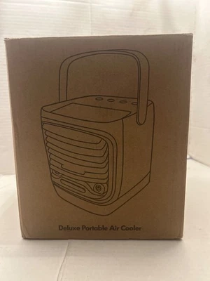 Chillwell Deluxe Portable Air Cooler USB Model 18009 New In Box 7.5"x6.5"x5.5" - Image 1 of 4