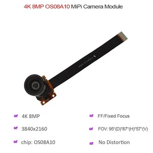 3840*2160 4K 8MP OS08A10 MIPI Camera Module Face Recognition 95Degree 30PIN MiPi - Afbeelding 1 van 11
