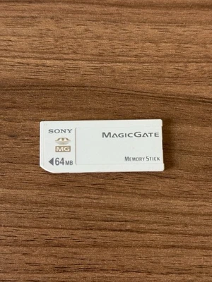 Sony MemoryStick 64MB White MagicGate MS Memory Card Phone/Camera  MSG64A - Image 1 of 2