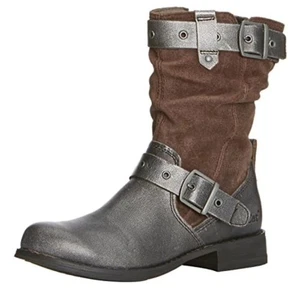Caterpillar braune Lederstiefel mit Schnalle Größe 7 - Bild 1 von 8
