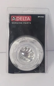 1 New Genuine Delta RP17451 Acrylic Faucet Handle - Picture 1 of 2