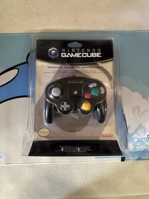 Official Nintendo GameCube OEM Controller Jet Black Sealed Blister Clamshell ⚡️ - Image 1 of 4