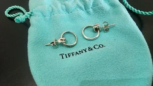 Rare Tiffany Co Paloma Picasso Melody Sterling Silver Dangle Earrings - Picture 1 of 6