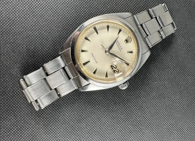 Rolex Oysterdate 6694 Vintage From 1959 With Egg Shell Dial - Image 1 of 4