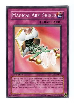 Yu Gi Oh Card  (Magical Arm Shield)  A+++ Sleeve - Image 1 of 3