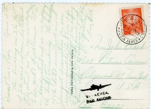 Vatican City Sc#C15(single frank)-CITTA`DEL VATICANO `2` POSTA AEREA-18/7/1950-R - Picture 1 of 2