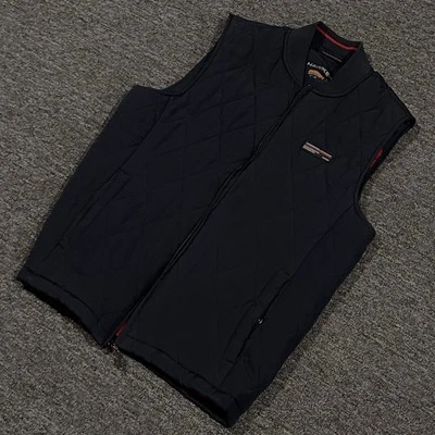 Hawke & Co Men's Navy Blue Performance Vest With Red Insides Size Small - Image 1 of 4