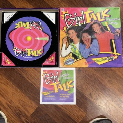 Vintage 1995 Girl Talk Milton Bradley Board Game Of Truth Or Dare. Missing Zit - Image 1 of 4