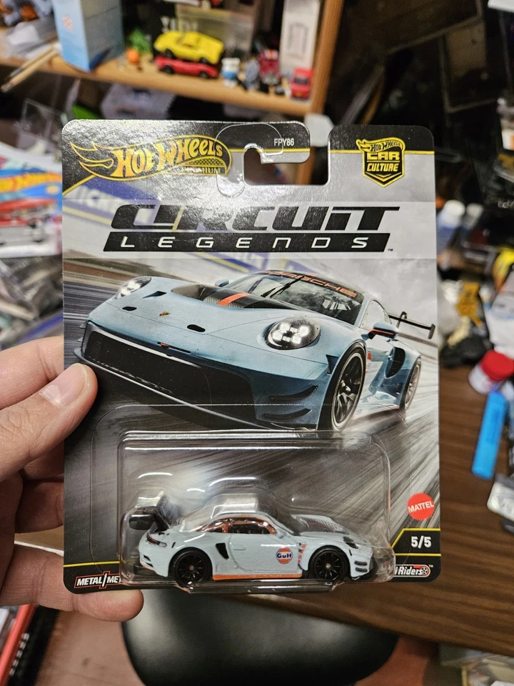 # 1/64 HOT WHEELS PREMIUM - PORSCHE 911 GT3 R (992) GULF serie CIRCUIT LEGENDS # - Immagine 1 di 1