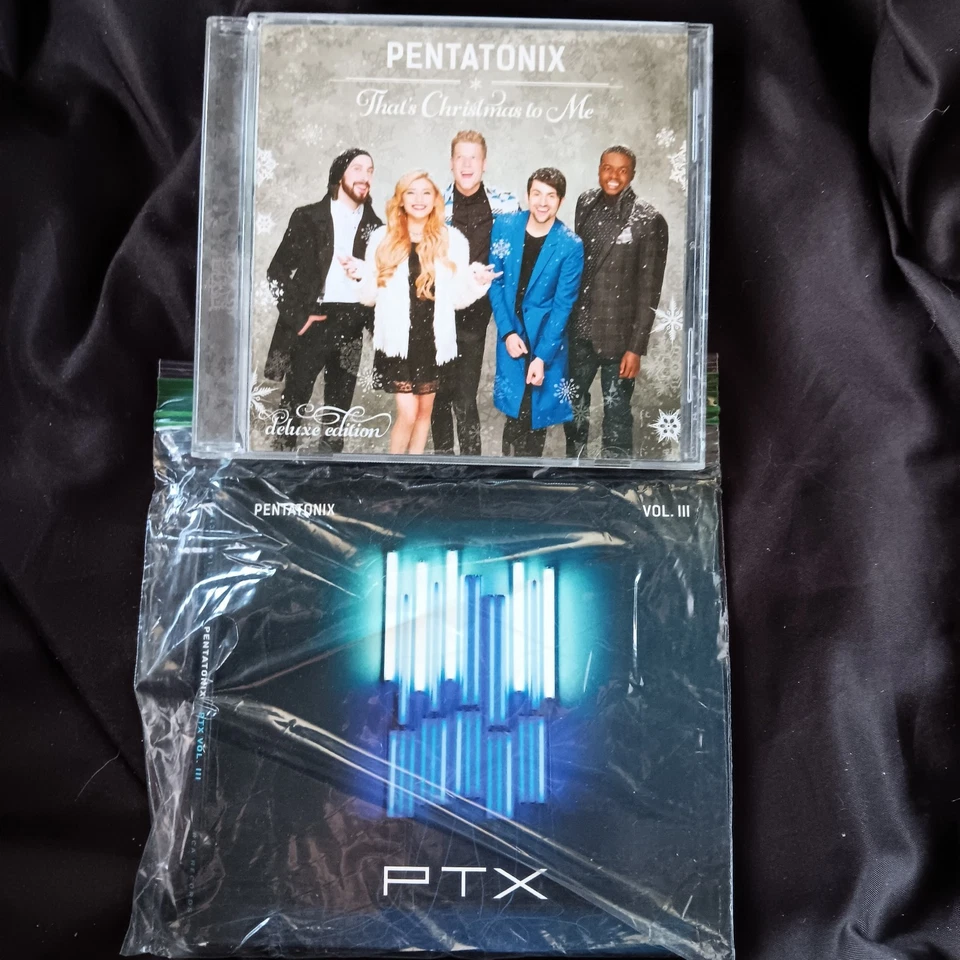 PENTATONIX  2 CD Lot Carefully Restored in NEW CASES Christmas to Me - PTX  Foto 1 de 1