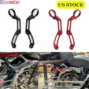 Rear Reservoir Shock Clamp Brackets For Harley Street Road Electra Glide 2014-Up - Picture 1 of 21