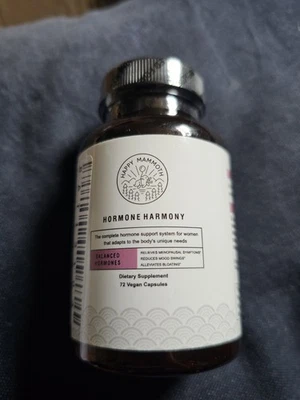 Happy Mammoth Hormone Harmony Vitamins 72 Vegan Capsules