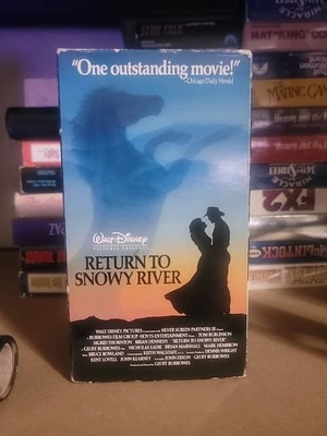 VHS Movie Return To Snowy River VHS Tom Burlinson Disney Horse Romance - Image 1 of 2