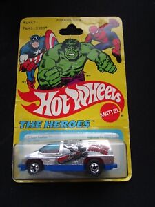 1980 HOT WHEELS  THE HEROES    SILVER SURFER