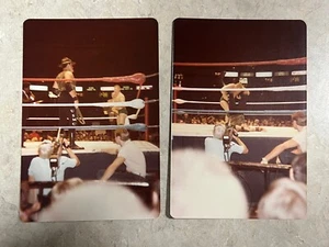 Vintage Bob Backlund Sargent Slaughter Type 1 Photo WWE WWF NWA AWA Wrestling - Picture 1 of 2