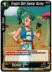 Dragon Ball Super Juego de Cartas • Dragon Ball Seeker Bulma • Tarjeta Común Regular - Imagen 1 de 1