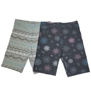 2er Pack Gepunktete Zebra Mädchen Disney Prinzessin Biker Shorts Größe Medium Neu - Bild 1 von 13