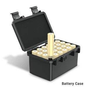 24 Slots 21700 Battery Case Storage Organizer Holder Container Water-Resistant - Picture 1 of 13