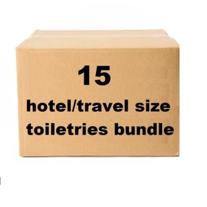 15 hotel travel size  toiletries bundle  B&B Guest House shampoo soap lotion etc - Picture 1 of 2