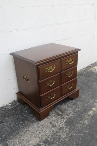 Solid Cherry Nightstand Side End Bedside Table 2955 Cover