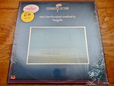 Vangelis ♫ Chariots of Fire ♫ 1981 Polydor Records Original Vinyl LP in Shrink - Image 1 of 3
